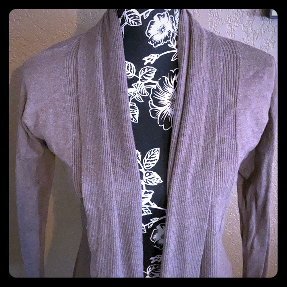 Express open front cardigan